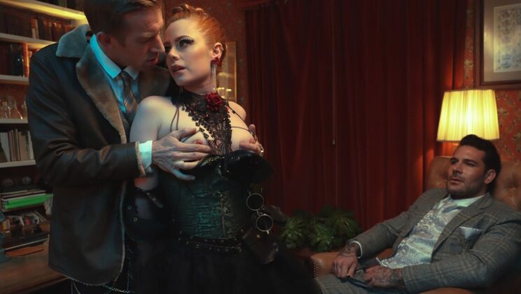 [DigitalPlayground] - Ella Hughes Short Hair Fuck: Facial Cumshot on Tattoos - Ella Hughes - Danny D - Papi Kocic