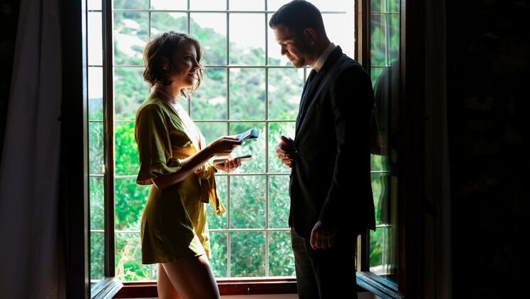 [DigitalPlayground] - Adriana Chechik Double Blowjob & Deepthroat Gangbang - Adriana Chechik - Juan Lucho - Emily Willis