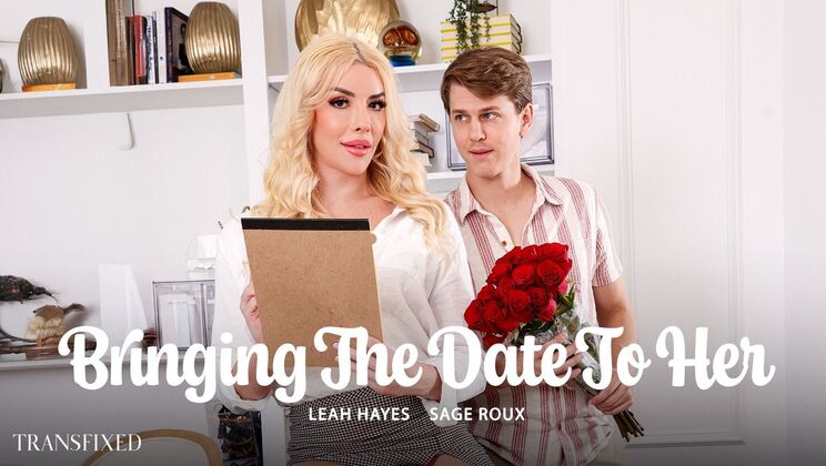 [Transfixed] - Hot Date with Leah Hayes: Gagging on Cock & Rimming Action
