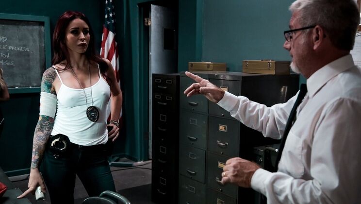 [DigitalPlayground] - 20s Brunette Bound and Fucked in Missionary - Whitney Wright - Derrick Pierce