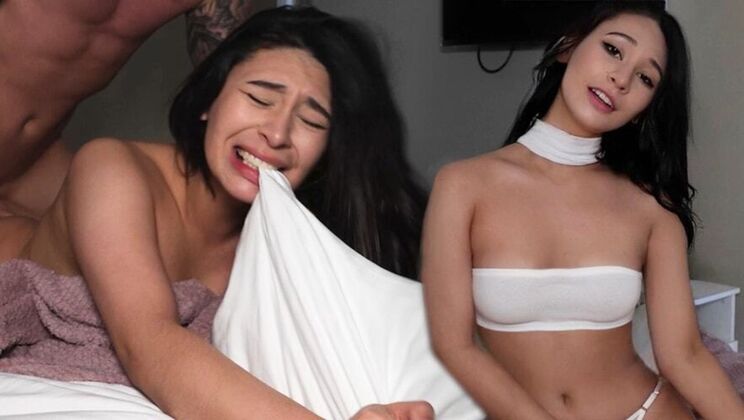 Rough Hardcore With Brunette Roxy Murray