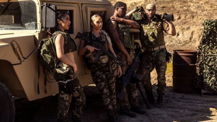 [DigitalPlayground] - Reverse Cowgirl with Outie Pussy and Enhanced Tits - Isiah Maxwell - Damon Dice - Kayley Gunner - Nicole Doshi