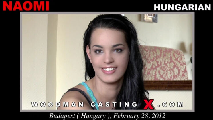 [WoodmanCasting] - Naomi's Casting Couch Orgasms from DP and Spanking - Naomi