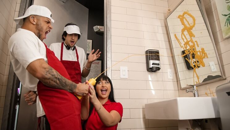 [RKPrime] - Big Tits Amateur Aleksa Takes Doggystyle Pounding from Muscular Man - Mike Ox - Aleksa Mink