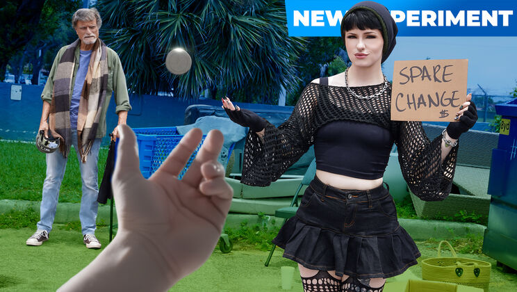 [ReptyleLabs] - Dick Play & Rubbing with a Thankful Street Hottie - Ethan Seeks - Raee Ripley