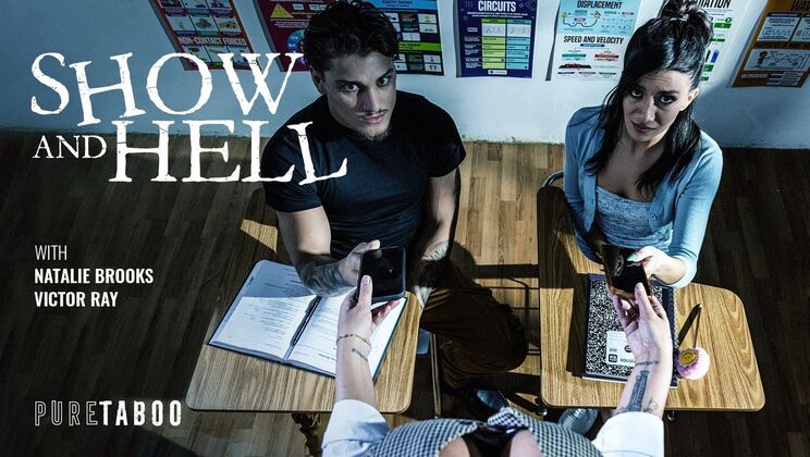 [PureTaboo] - Victor Ray's Big Dick Fingering and Creampie Fuck - Natalie Brooks - Victor Ray