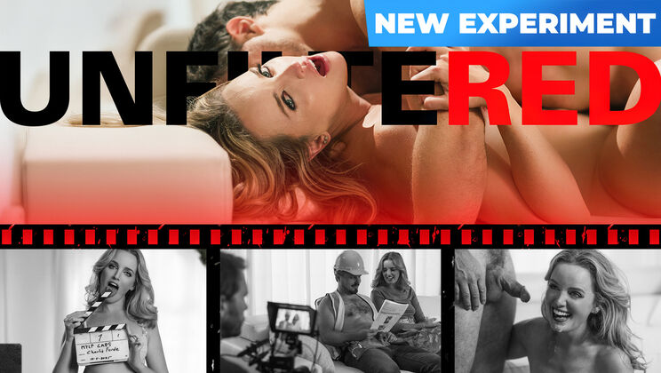 MILF with bun shows off her lace bra before blowjob and cum