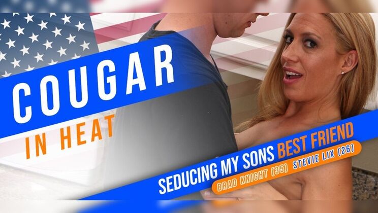 Stevie Lix Seduces Brad with a Reverse Cowgirl