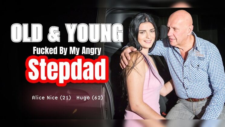 Teen Sucks Cock and Takes Cum in Mouth – Old Man Lucky